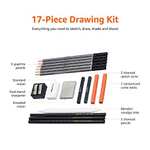 Amazon Brand Sketch and Drawing Pencil Set - 17 Pieces - £4.61 @ Amazon