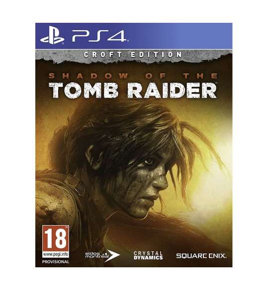 Shadow of the Tomb Raider Croft Edition PS4 £2.30 @ SQUARE ENIX
