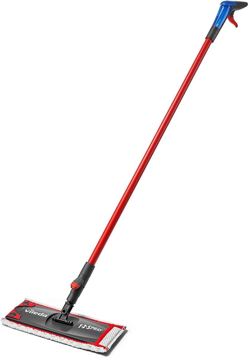 Vileda 1-2 Spray Mop, Microfibre Flat 
