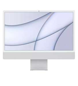 Apple iMac 24" 4.5K Retina 2021 - 512GB SSD - 8GBRAM 8C CPU 8C GPU M1 - Silver, Sold By Beauty Stores ltd (Via HS Discount)