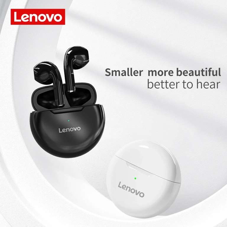Lenovo Original HT38 Bluetooth 5.0 TWS Wireless Waterproof Noise Reduction Earbuds £5.11/ £1.09 (Welcome Deal) @ Aliexpress Factory Direct