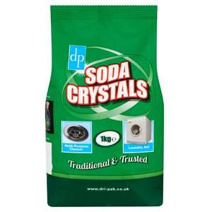 Dri Pak Fine Soda Crystals 1kg 80p @ Sainsbury's