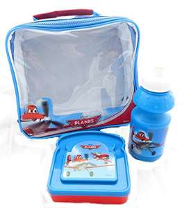 Official Disney Planes Lunch Pack including Drinks Bottle and Sandwich Box £4.59 Sold By Linen Ideas @ Amazon