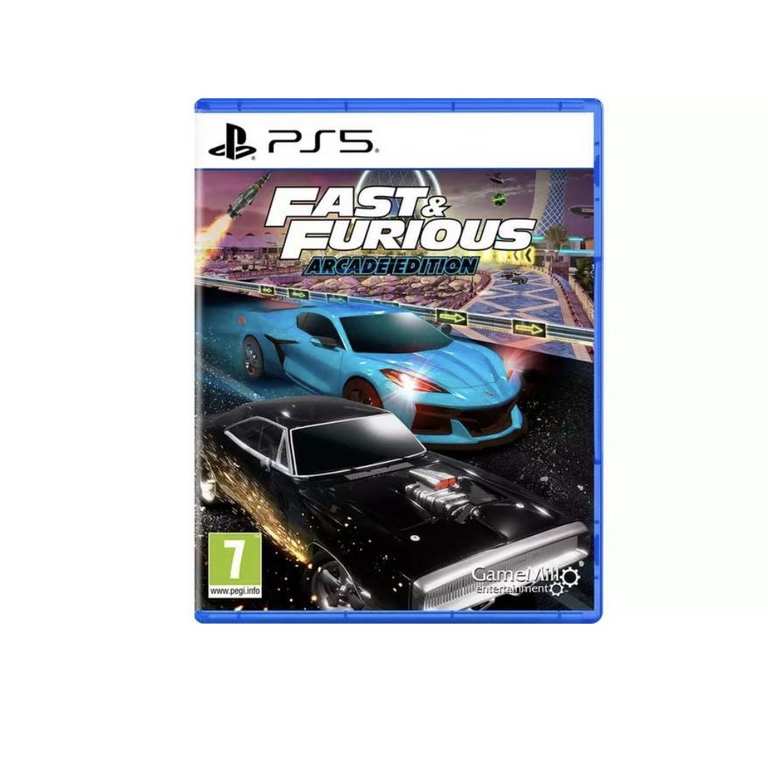 Fast & Furious: Arcade Edition PS5 Game £11.99/Fast & Furious: Arcade Edition Nintendo Switch Game £11.99 + Free Click & Collect