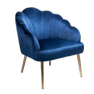 Sophia Scallop Occasional Chair - Navy, £60, Free click and collect @ Homebase