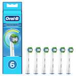 Pack of 6 Oral-B Precision Clean Electric Toothbrush Head with Clean Excess Plaque Remover £13.99/£13.29 S&S @ Amazon