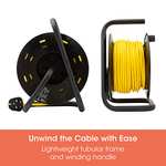 Extension Lead 30m Heavy Duty Cable Reel - £32.29 sold by Electrolumen @ Amazon