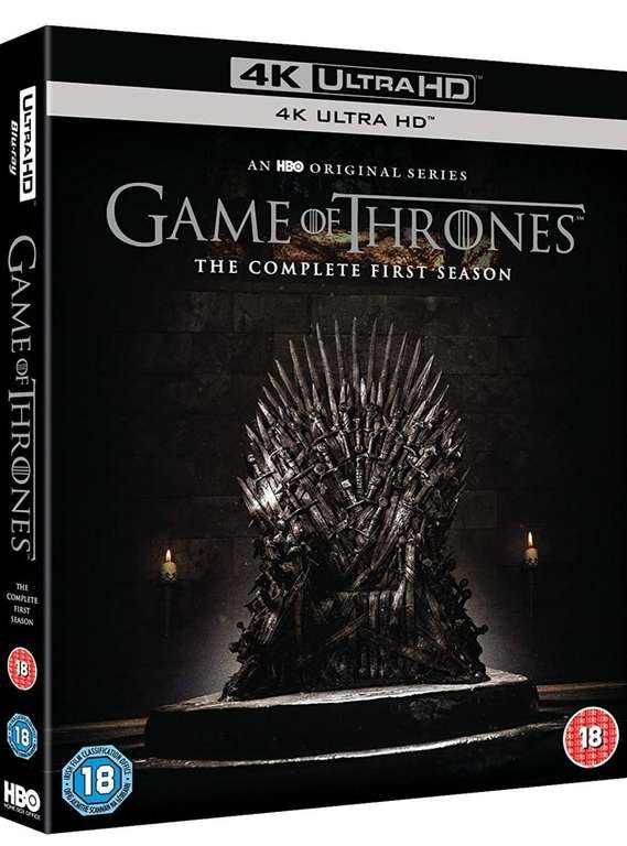 Game of Thrones: The Complete First Season (4K Blu-ray) Sold by global_deals