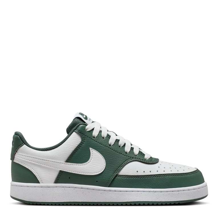 Nike Court Vision Low Next Nature Womens Shoes, Sizes 5.5, 6 & 7 White/Dark Green (£20.70 Student Price)