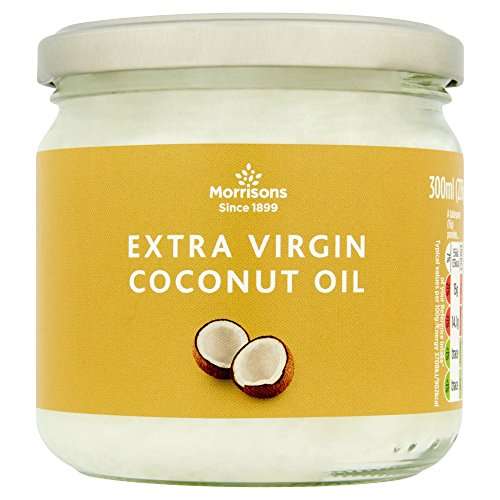 Morrisons Extra Virgin Coconut Oil 300ml (Pack of 6) £8.81 @ Amazon