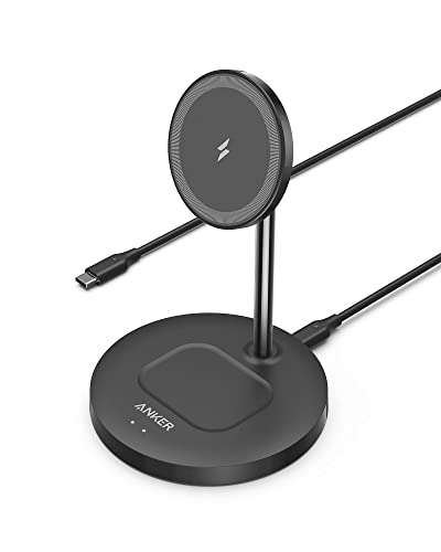 Anker Wireless Charging Stand, PowerWave 2-in-1 Magnetic Stand w/voucher - Sold by AnkerDirect UK FBA