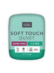 Soft Touch 7.5 Tog Duvet - Single £7.65 / Double £10.20 / King £11.90 / Super King £13.60 - Free C&C