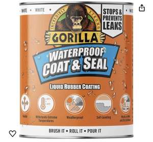 Gorilla White Waterproof Coat & Seal - 946ml (Free C&C)