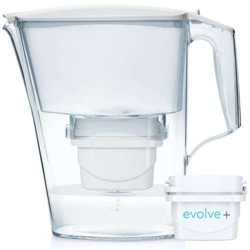 az-news-ai.blogspot.com - 105° - Aqua Optima Water Filter Jug (PJ0633) 2.5L in White with 1x 30 day Evolve+ Filter Cartridge - £10.64 @ Amazon