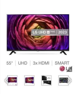LG 55UR73006LA 55 Inch 4K Ultra HD Smart TV with 5 Year Warranty - Discount At Checkout