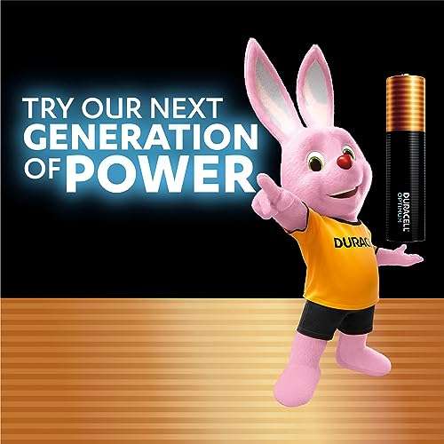 Duracell Optimum AAA Batteries - Alkaline 1.5V - Up To 100% Extra Life or Extra Power - LR03 MX2400, 12 Pack