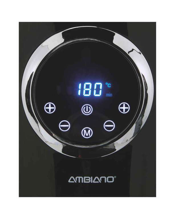 Ambiano Digital Air Fryer 4.5L, with LED Digital Touch Screen Display - £39.99 Delivered @ Aldi