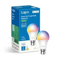 Tapo Smart Bulb, twin pack, Smart WiFi LED Light, E27, 9W, Works with   Alexa