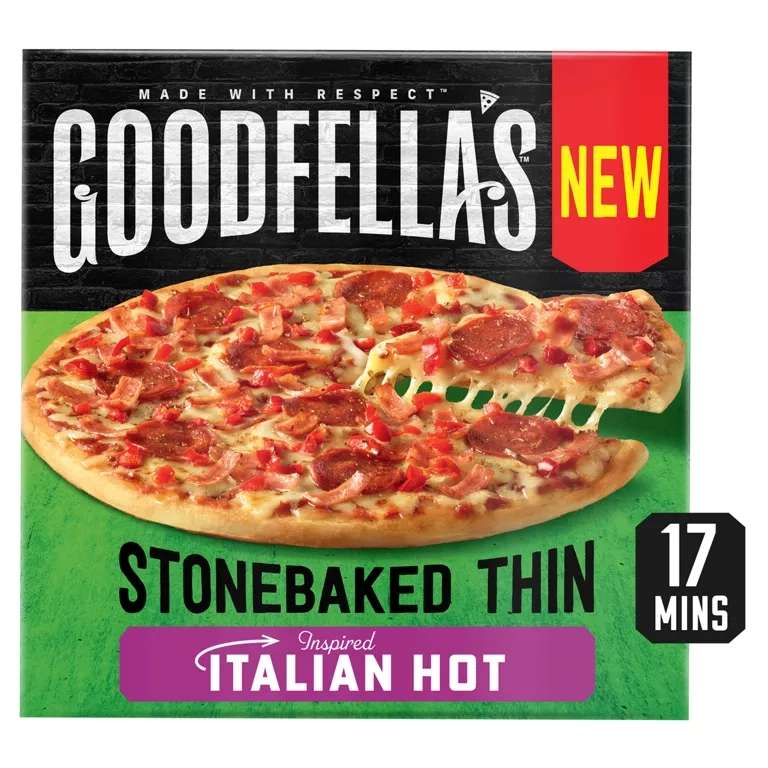 4 for £5 Goodfella's Stonedbaked Thin Chicago Town Mini Pizza @ Asda