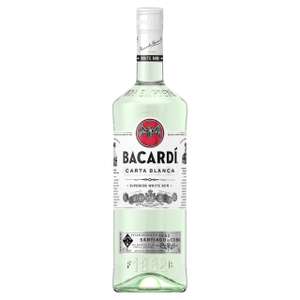 Bacardi Carta Blanca Rum + Spiced Rum / Captain Morgan White Rum + Spiced Gold 1L £15.99 @ Morrisons