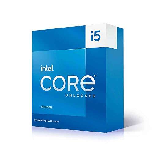 Intel Core i5-13600KF Desktop Processor 14 cores (6 P-cores + 8 E-cores) 24M Cache, up to 5.1 GHz - £273.29 @ Amazon Spain