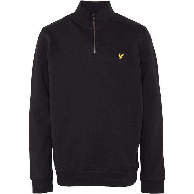Scott Junior 1/4 Zip Sweatshirt Black 