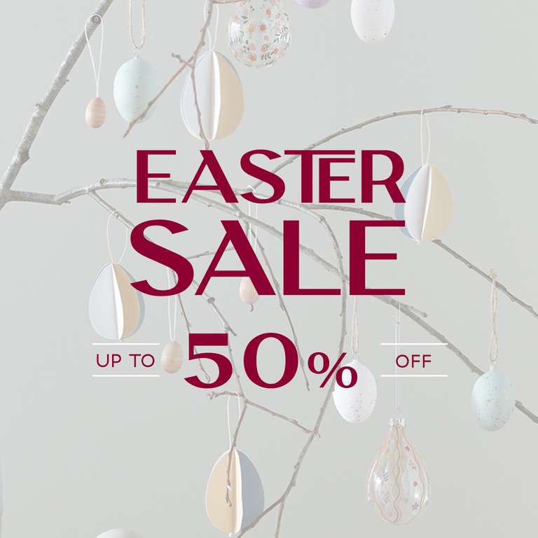 Up to 50% Off Spring Sale + Extra 10% Off with code + Free UK mainland delivery on £50 spend (or £4.95) @ Denby