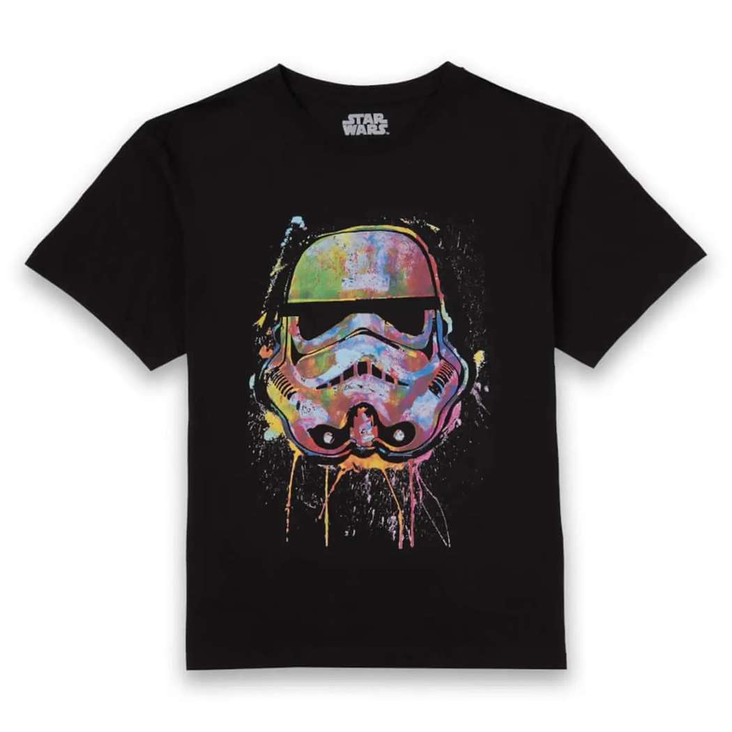Star Wars niños Stormtrooper Paint Splats Camiseta