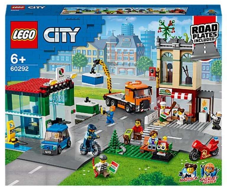 LEGO City Community Town Centre Building Set 60292. £54 Free Click and Collect @ George
