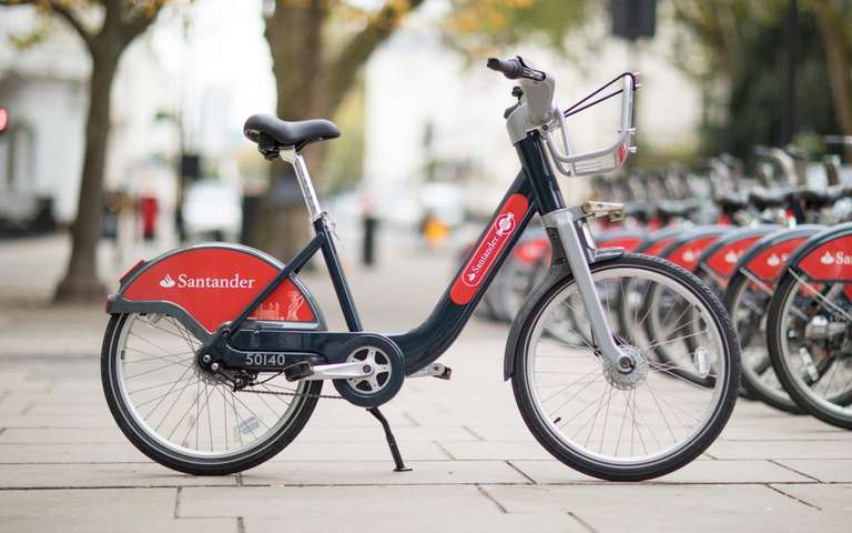 Free One Month Santander Cycle / Boris Bike Membership Using Voucher Code via App @ Santander Cycles / Transport For London