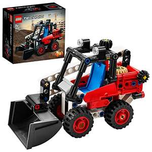 LEGO Technic 42116 Skid Steer Loader Toy Excavator to Hot Rod Car 2 in 1 Set, Construction Vehicle £6.98 @ Amazon