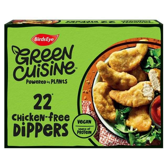 Birds Eye Green Cuisine Vegan Chicken Free Dippers x22 403g - Fulham wharf