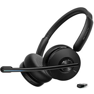 Anker PowerConf H500, Bluetooth Dual Ear Headset with Microphone, Audio Recording - £52.99 @ Amazon / AnkerDirect