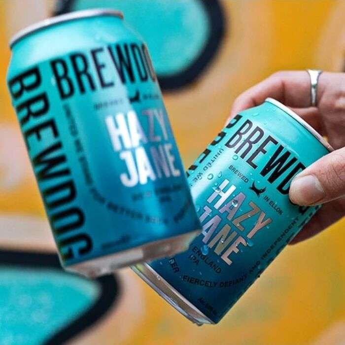 4 x 330ml pack of Hazy Jane (with new member signup) - just pay £1.95 UK Mainland delivery @ Brewdog