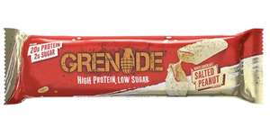 Grenade Protein Bar 60g, Salted Peanut / Cheesecake - Doncaster