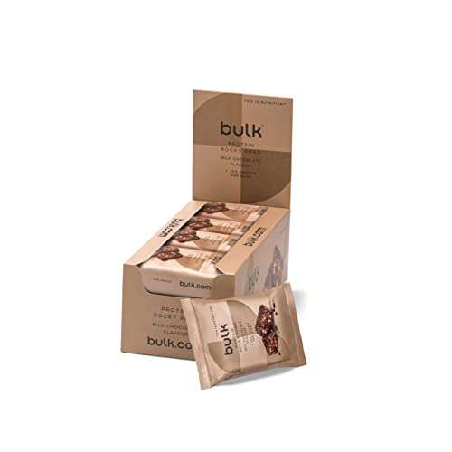 Bulk Protein Rocky Road, Milk Chocolate, 72 g, Pack of 12 - £13.43 - Sold by Amazon Warehouse / Fulfilled by Amazon