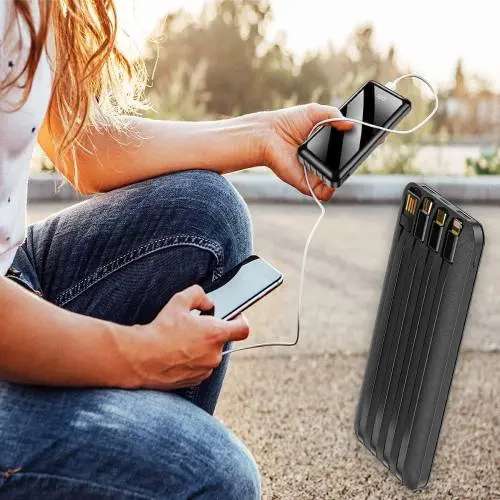 Forever Powerbank TB-411 ALLin1 10000 mAh Black with USB-C + Lightning + micro USB cable £16.98 each or 2-£30 @ Mymemory