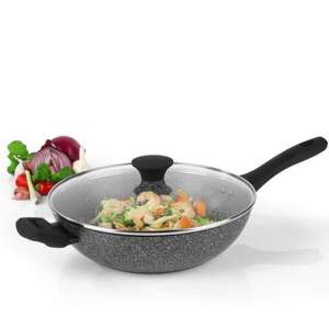 Salter Megastone Wok with Lid 28cm £20.79 (Free collection / £4.95 delivery) @ Robert Dyas