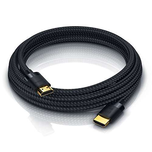 2m 8k Primewire HDMI Cable - 2.1-8k @ 120 Hz with DSC 7680 x 4320 compatible for PS4, PS5, XBox - Black £4.49 @ amazon / CSL-Computer