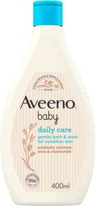 AVEENO Baby Daily Care Gentle Bath & Wash 400 ml £4 / £3.53 subscribe and save @ Amazon