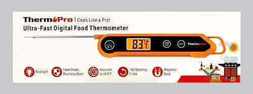 ThermoPro TP03H Instant Read Meat Thermometers with Foldable Temperature Probe - Sold by ThermoPro UK