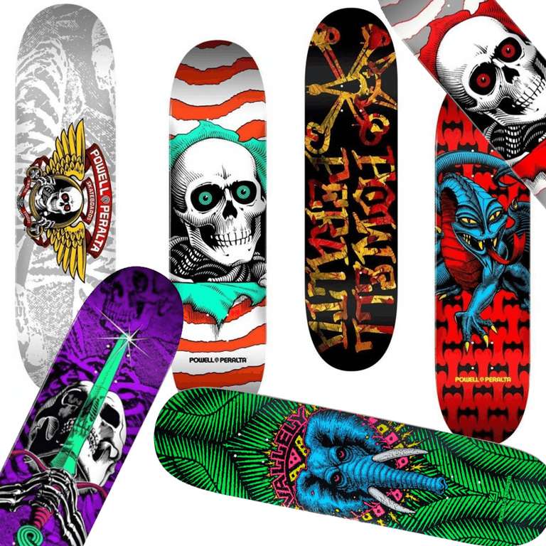 Powell Peralta Skateboard Decks - EG: 8" Ripper One 242 K20 + Free Grip - £26.21 Delivered @ The Black Sheep Skateboard Store