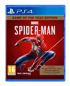 Marvel's Spider-Man Game Of The Year Edition PS4 Game Free C&C