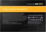 Samsung 860 QVO 1 TB SATA 2.5 Inch Internal Solid State Drive - £55 @ Amazon