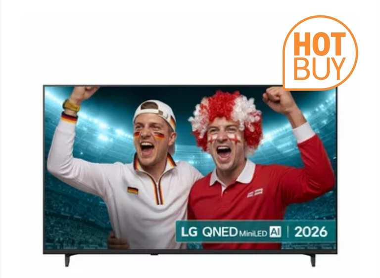 LG 65QNED7EB3C 65 Inch QNED Mini LED 4K Ultra HD Smart TV With Discount At Checkout + 5 Year Warranty
