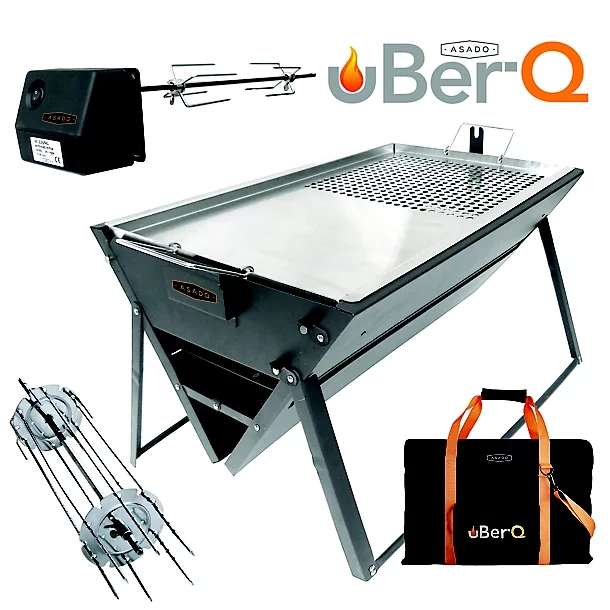 Asado uBer-Q Barbecue, Rotisserie, Grill plate and Carry Bag £84.99 at Lakeland