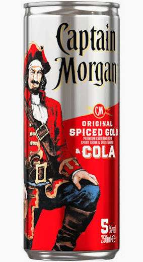 Reduced Alcohol eg, Captain Morgans Spiced + cola 250ml £1.10, WKD Blue £1.88 70CL, more in op found in-store at Coop Bridge of Earn (Perth)