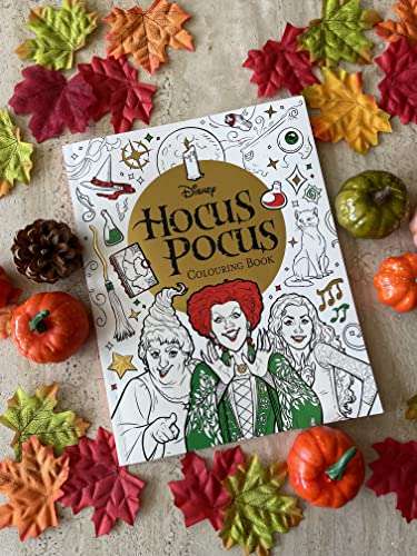 Disney Hocus Pocus Colouring Book: colour your way through Salem with the Sanderson sisters - £3.81 @ Amazon