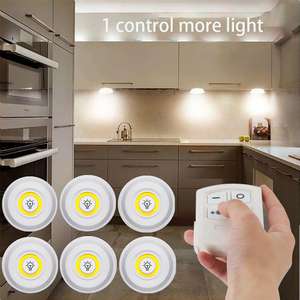 Smart Wireless Remote Control Night Light Lighting Mini LED Lights £7.35 delivered (11 Day Shipping) from AliExpress GeForest Store