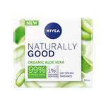 NIVEA Naturally Good Radiance Day Cream , Aloe Vera (50 ml) - £1.80 / £1.62 subscribe & save @ Amazon